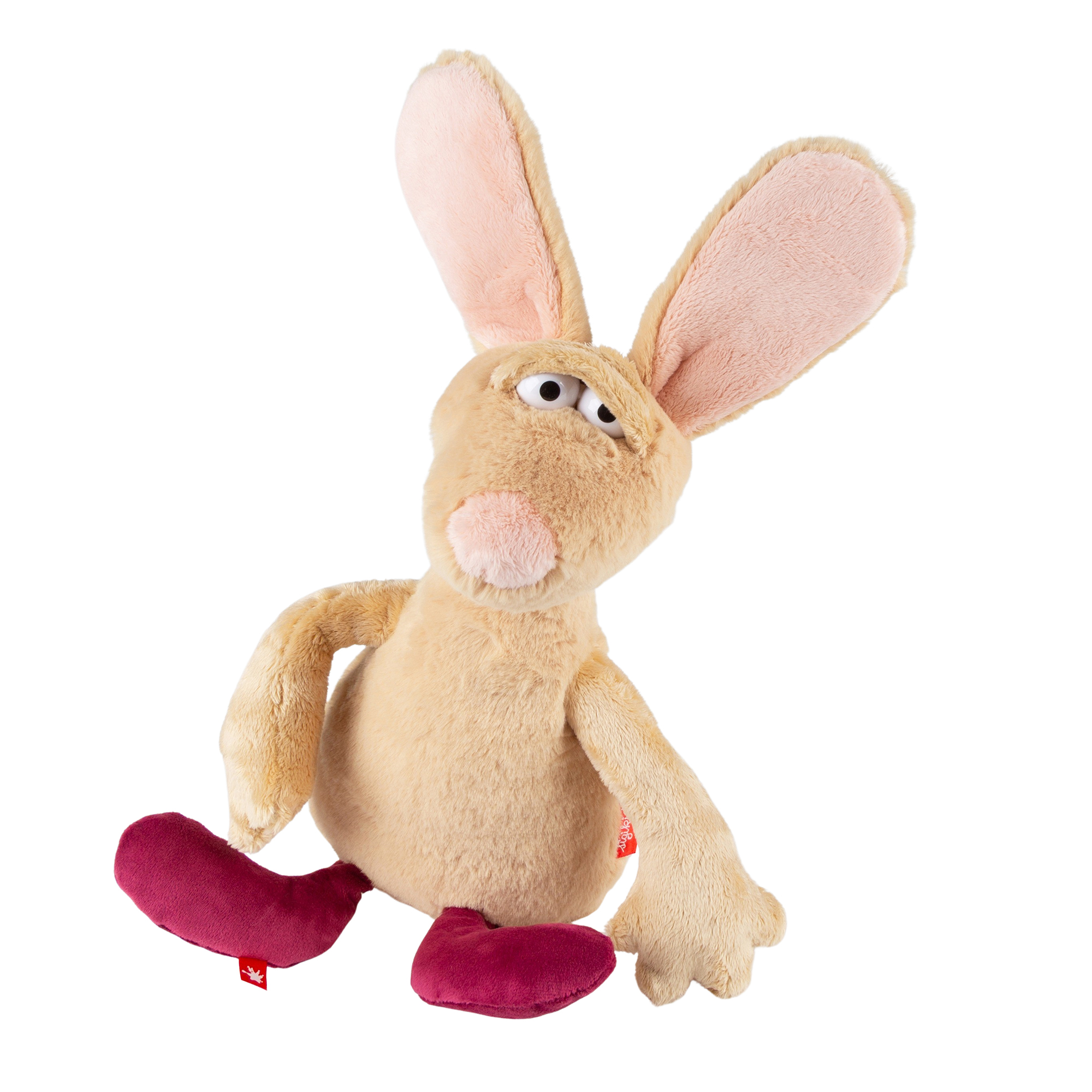 Shapeable plush toy rabbit
