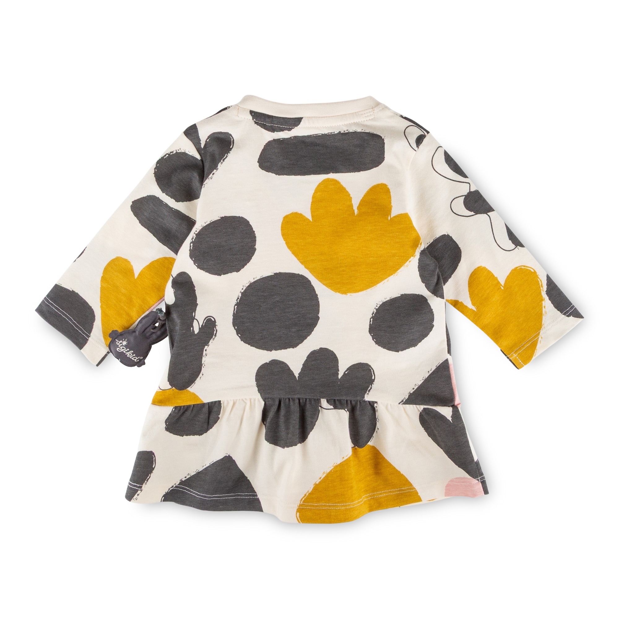 Baby Kleid Schneehase, bunter Print