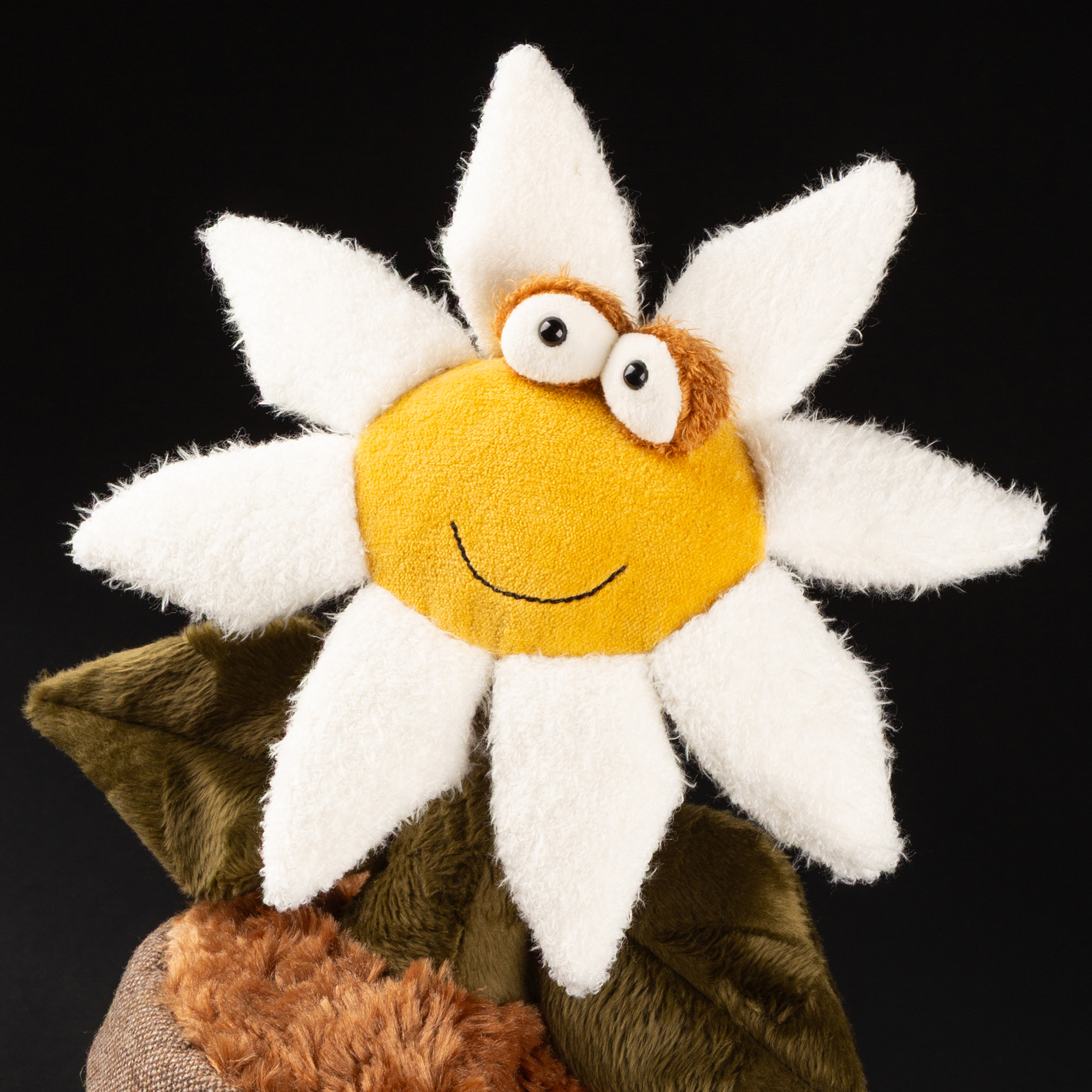 Plush daisy flower pot Gwendolyn Goodmood, Beasts