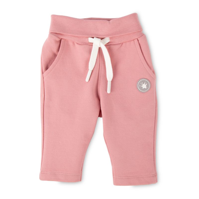 Sigikid Baby Sweathose mit Softbund in Rosa