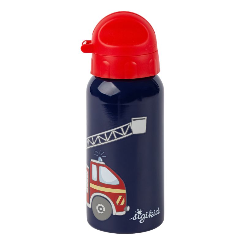 Sigikid Edelstahl KinderTrinkflasche Feuerwehr, 400ml