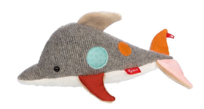 Sigikid Kuscheltier Delfin, Patchwork Sweety