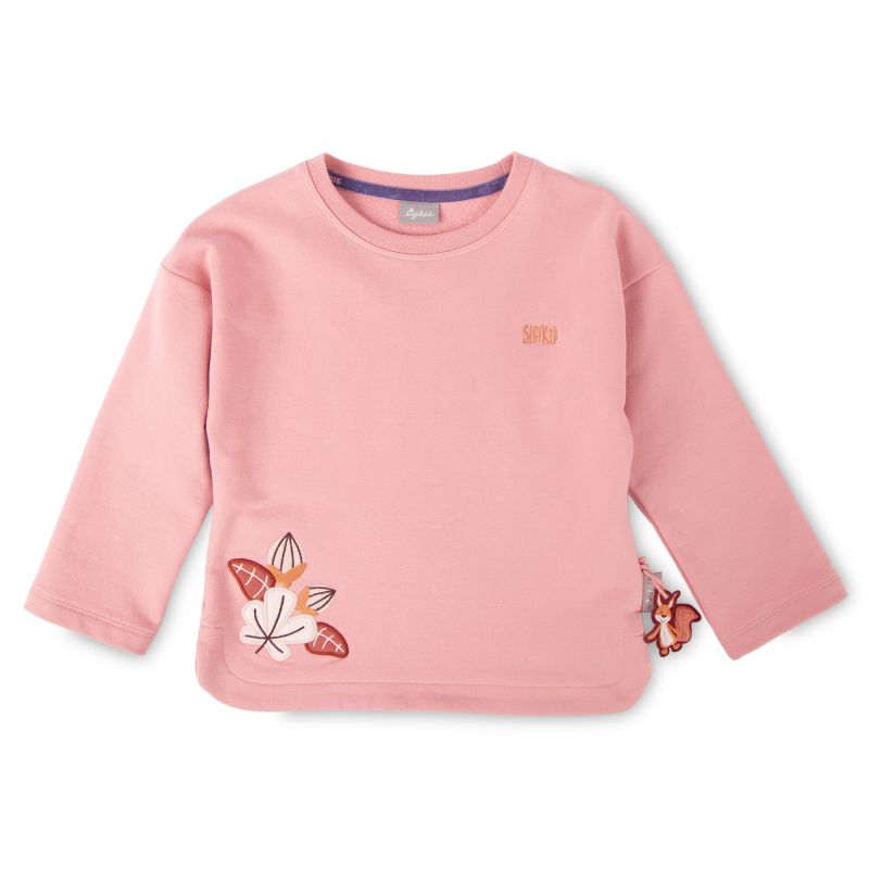 Sigikid Kinder Sweatshirt Autumn Forest in Rosa