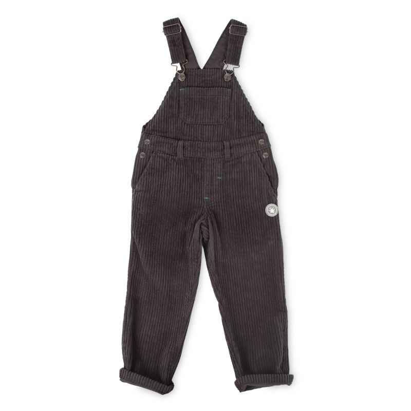 Sigikid Dunkelgraue Kinder Latz-Cordhose