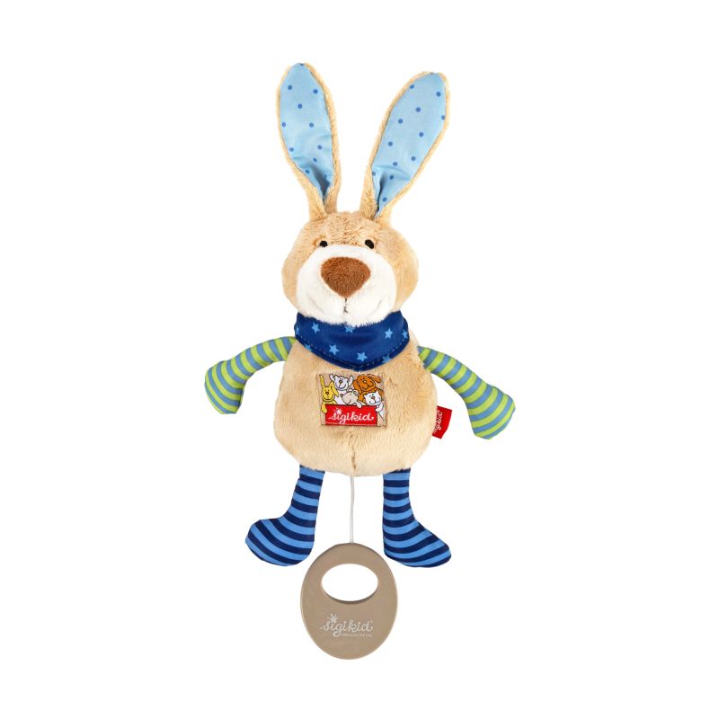 Sigikid Spieluhr Hase, Red Stars Collection