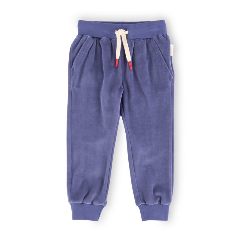 Sigikid Kinder Nickihose mit Beinbündchen, blau