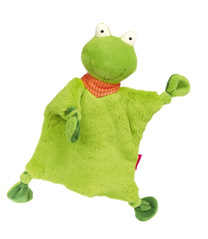 Sigikid Baby Kuschel-Schnuffeltuch Frosch