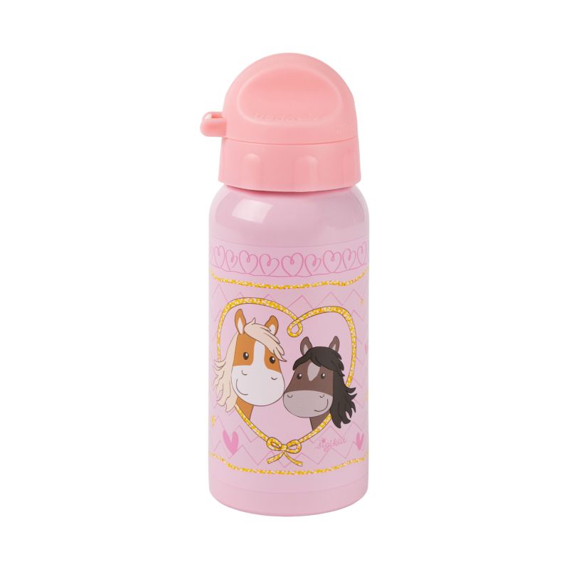 Sigikid Kinder Edelstahl-Trinkflasche Pony Love