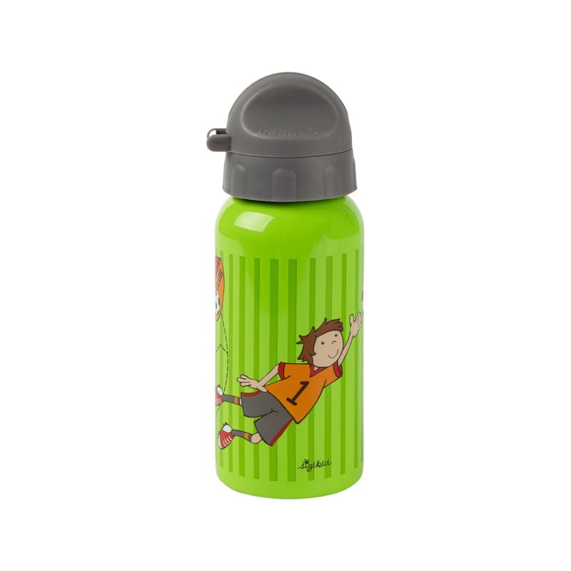 Sigikid Kinder Edelstahl-Trinkflasche Fußballer Kily Keeper