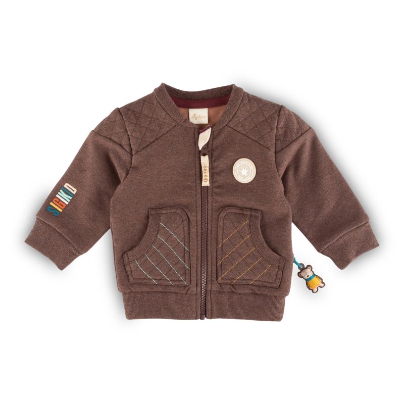 Sigikid Baby Sweatjacke, braun