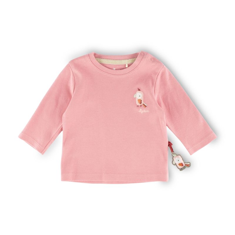 Sigikid Baby Langarmshirt pink Kakadu