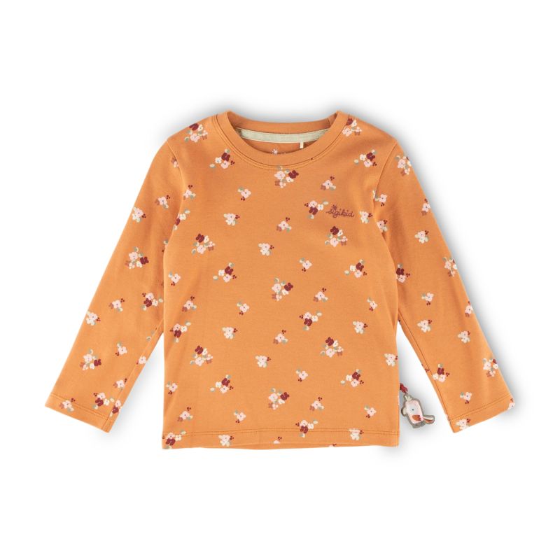 Sigikid Kinder Langarmshirt mit Blümchen Print