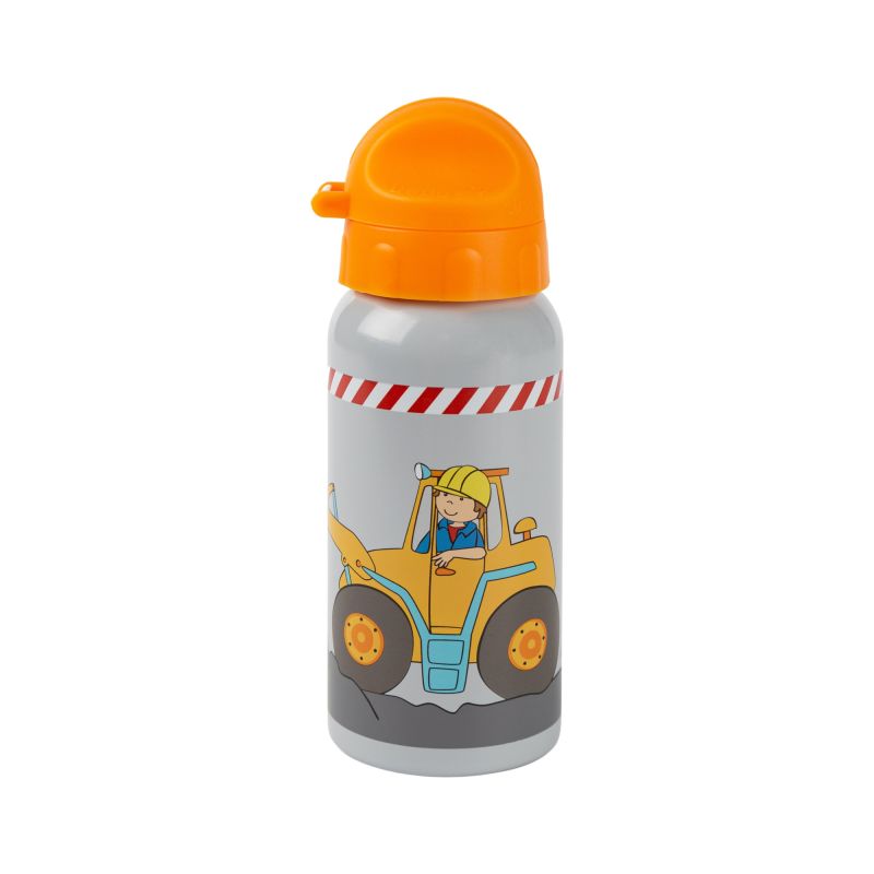 Sigikid Kinder Edelstahl-Trinkflasche Bodo Bagger